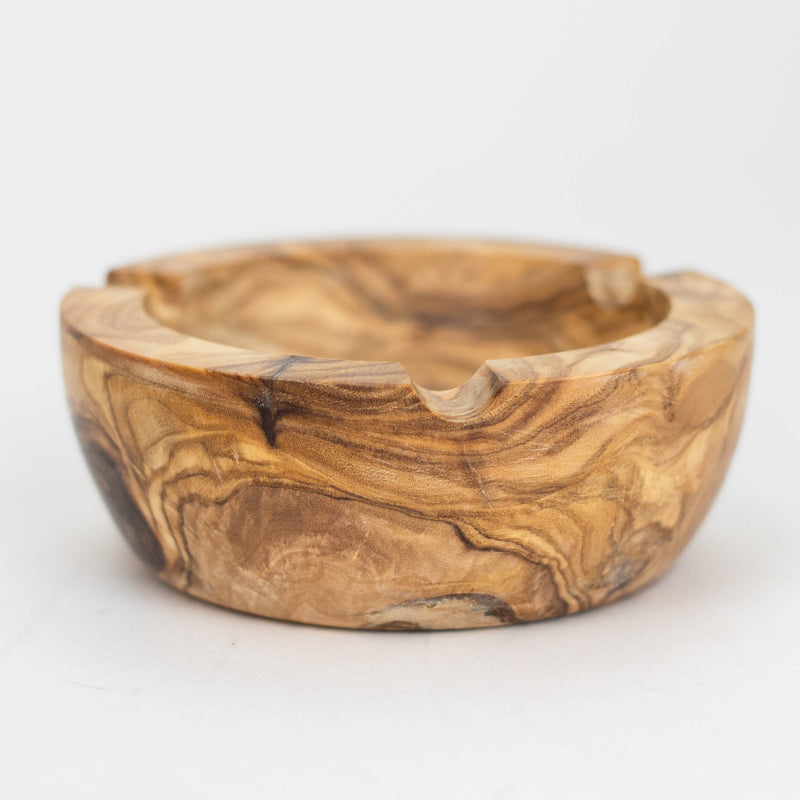 O Olive Wood Ash Tray/Smoker's Gift