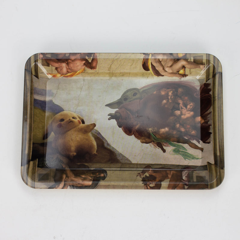 O Metal Tray Small