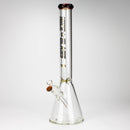 NG | 18 inch 7mm Beaker [GX006A-7] Glass Bong High-End Brands Glass AMBER
