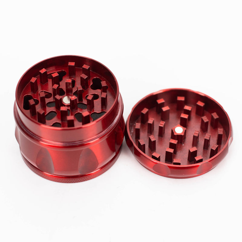 O 2.2" Drum Shape Metal Grinder With Canada Flag 4 Layers Box of 6   [GZ6278]