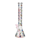 Castle Glassworks | 18" Shapes Beaker Glass Bong Castle Glassworks