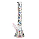 Castle Glassworks | 18" Shapes Beaker Glass Bong Castle Glassworks