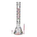 Castle Glassworks | 18" Shapes Beaker Glass Bong Castle Glassworks