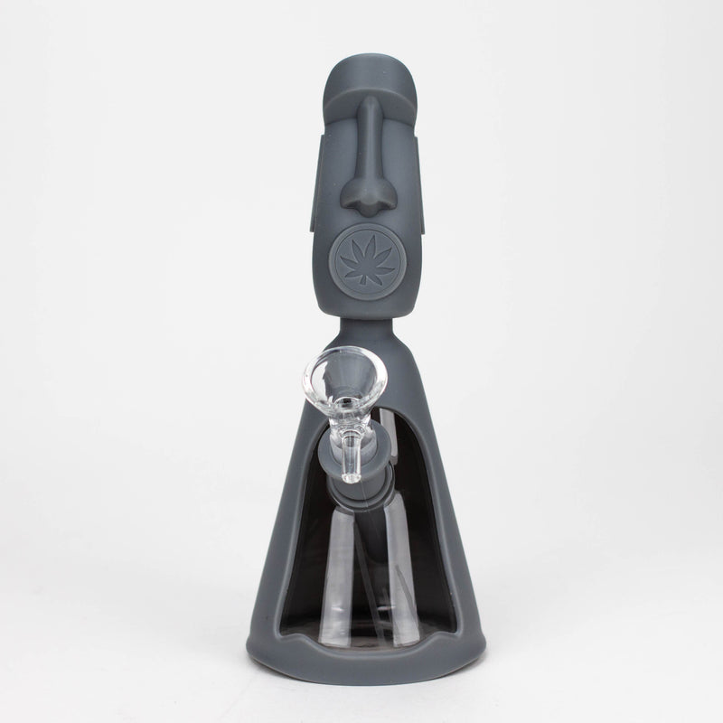 O 8" Resurrected stone statue water pipe [H262]