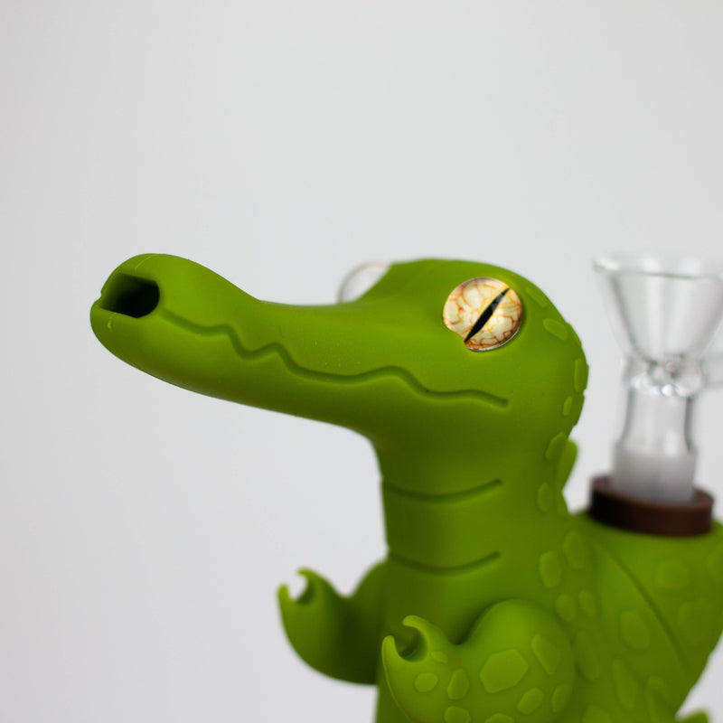 O 6" Crocodile water pipe-Assorted Colours [H252]