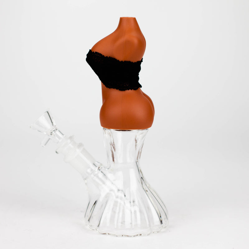 O 8" Glamourous water pipe [H331]-Assorted