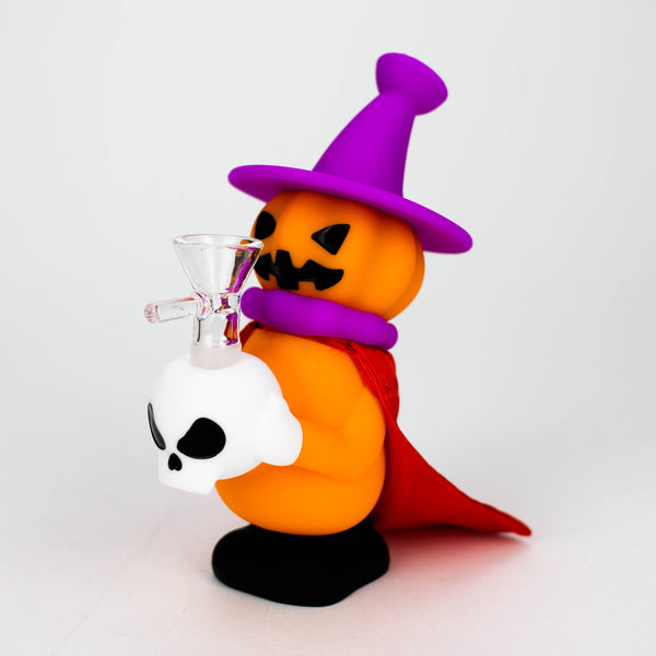 O 6" Wizard water pipe-Assorted Colours [H246]