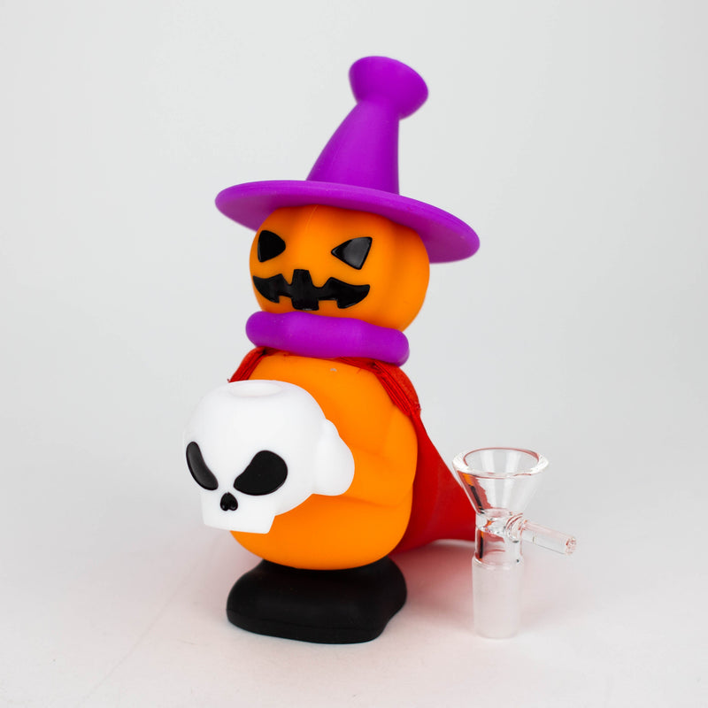 O 6" Wizard water pipe-Assorted Colours [H246]