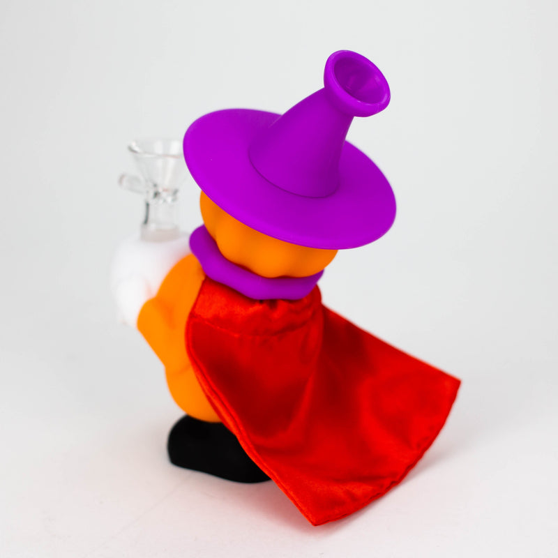 O 6" Wizard water pipe-Assorted Colours [H246]