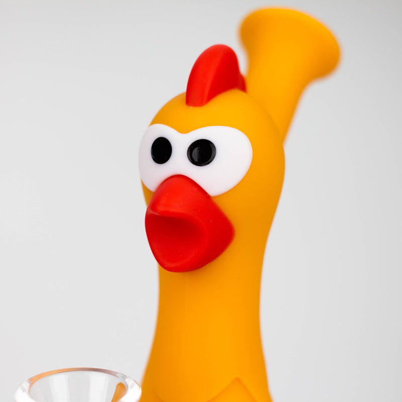 O 7" Screaming chicken water pipe-Assorted Colours [H245]