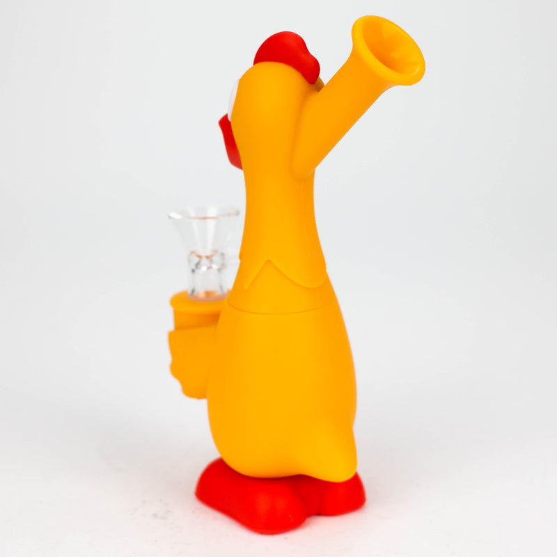 O 7" Screaming chicken water pipe-Assorted Colours [H245]