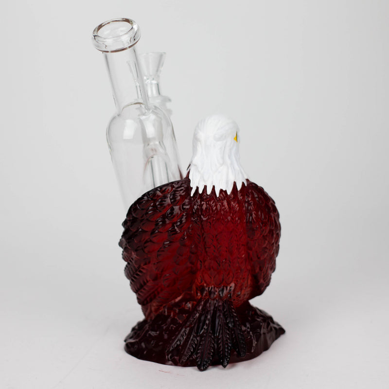 O 9'' Resin eagle water pipe [H242]