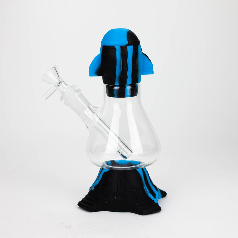 O 9" Rocket beaker water pipe-Assorted [H220]