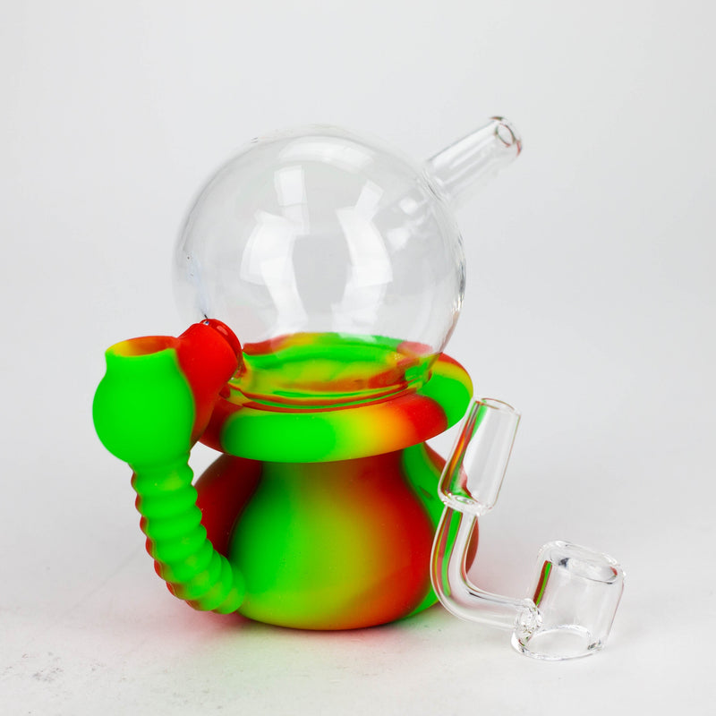 O 5'' Smoking Rig-Assorted Colours [H210]