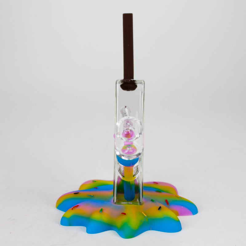 O 7" Drop popsicle Rig-Assorted  Colours[H206]