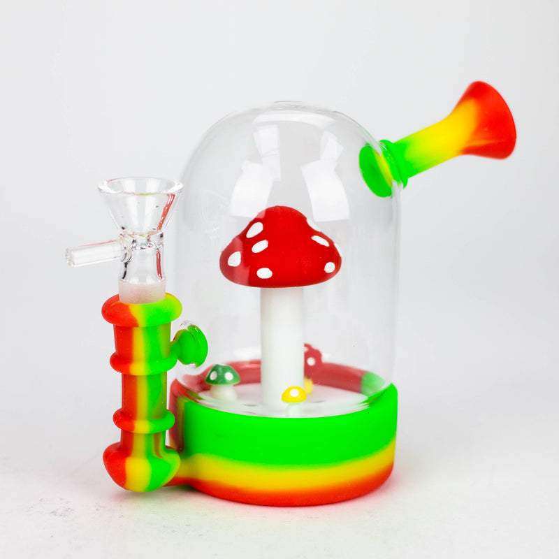 O 6'' Waterwheel water pipe-Mushroom