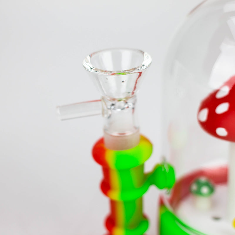 O 6'' Waterwheel water pipe-Mushroom