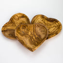 VOW | Olive Wood Heart Rolling Tray/Smoker's Gift Tray Variety Olive Wood