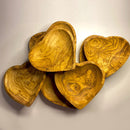 VOW | Olive Wood Heart Rolling Tray/Smoker's Gift Tray Variety Olive Wood