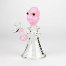 COBRA | 8" Glass bong [DD27] Glass Bong JJ Distribution Milk Pink