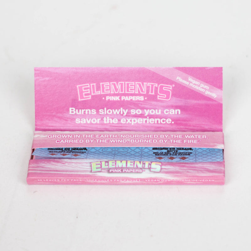 O Elements Pink smoking Papers 1 1/4