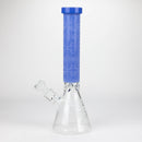 COBRA | 14" sandblasted geometric graphic 7 mm glass bong [YK08] Glass Bong JJ Distribution