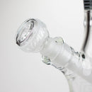 COBRA | 14" sandblasted geometric graphic 7 mm glass bong [YK06] Glass Bong JJ Distribution