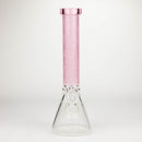 COBRA | 14" sandblasted geometric graphic 7 mm glass bong [YK05] Glass Bong JJ Distribution