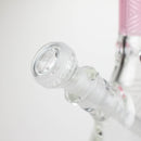 COBRA | 14" sandblasted geometric graphic 7 mm glass bong [YK05] Glass Bong JJ Distribution