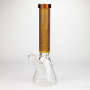 COBRA | 14" sandblasted geometric graphic 7 mm glass bong [YY04] Glass Bong JJ Distribution Campagne
