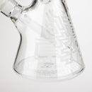 COBRA | 14" sandblasted geometric graphic 7 mm glass bong [YY04] Glass Bong JJ Distribution