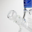 COBRA | 14" sandblasted geometric graphic 7 mm glass bong [YY03] Glass Bong JJ Distribution