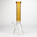 COBRA | 14" sandblasted geometric graphic 7 mm glass bong [YY03] Glass Bong JJ Distribution Campagne