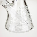 COBRA | 14" sandblasted geometric graphic 7 mm glass bong [YY02] Glass Bong JJ Distribution