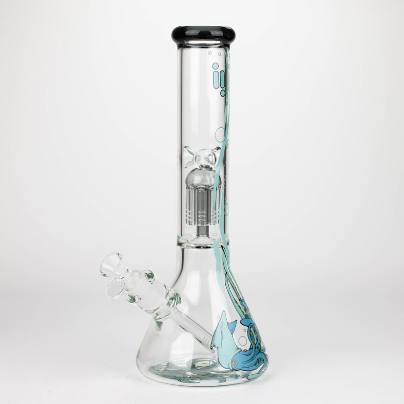 O Infyniti | Untamed 14" 7 mm classic beaker water bong - Octopus [GP2014]