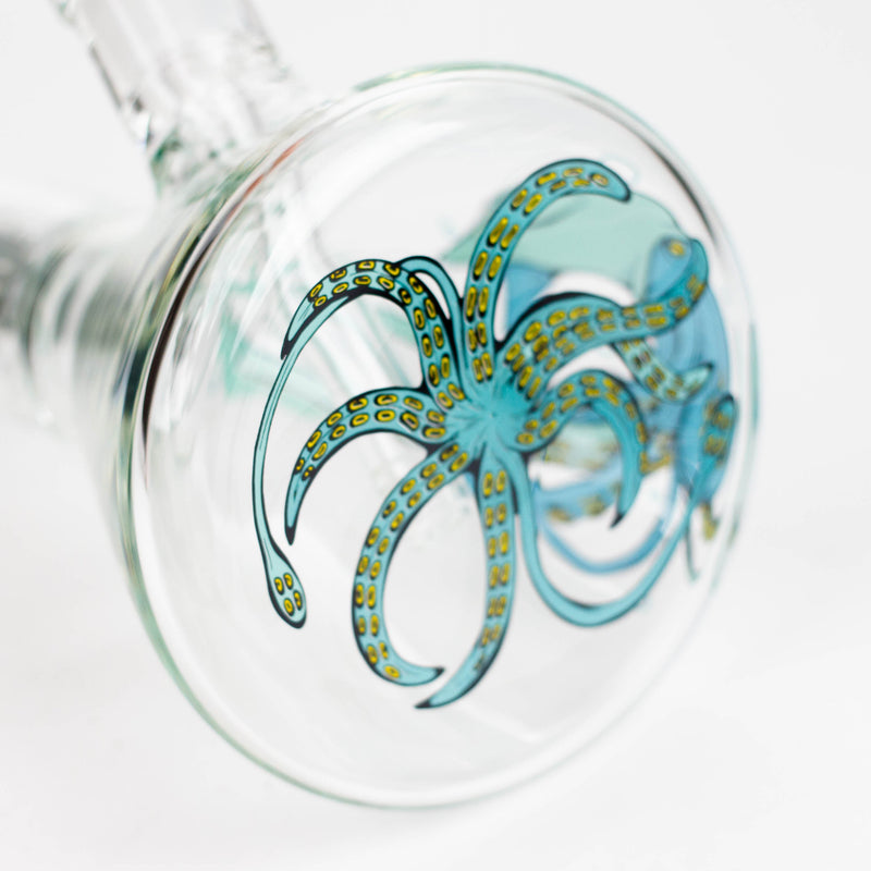 O Infyniti | Untamed 14" 7 mm classic beaker water bong - Octopus [GP2014]