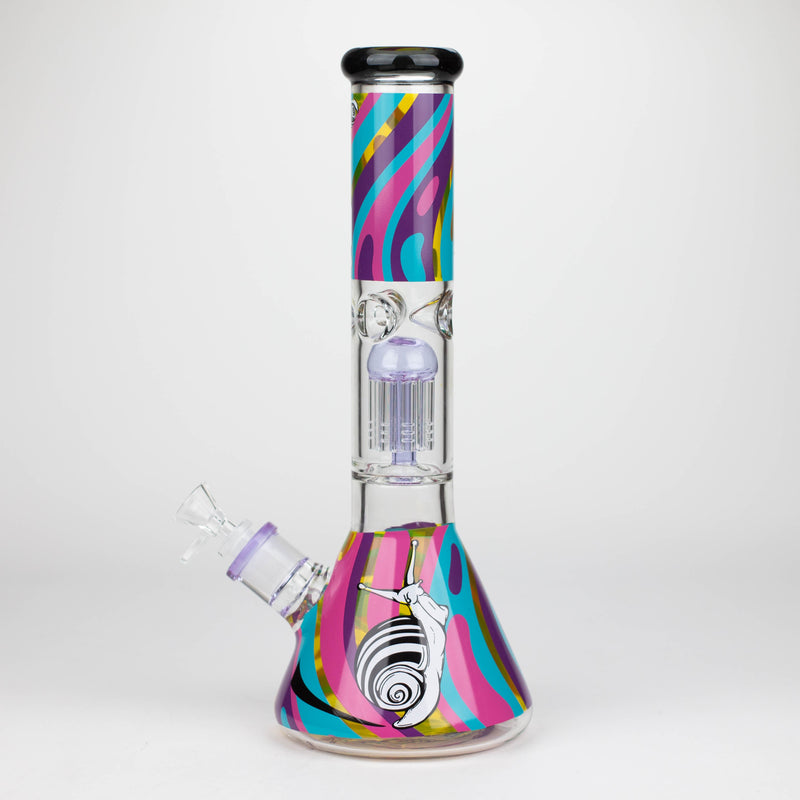 O Infyniti | Untamed 14" 7 mm classic beaker water bong - Snail [GP2017]