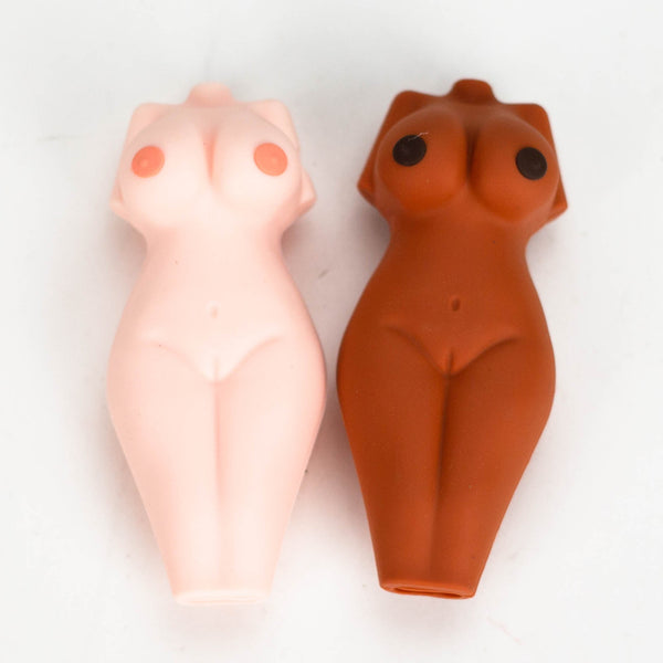 3.5" Sexy hand pipe Silicone Pipe JJ Distribution