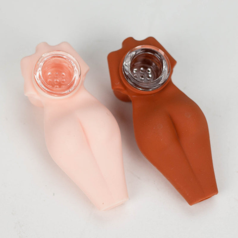 3.5" Sexy hand pipe Silicone Pipe JJ Distribution
