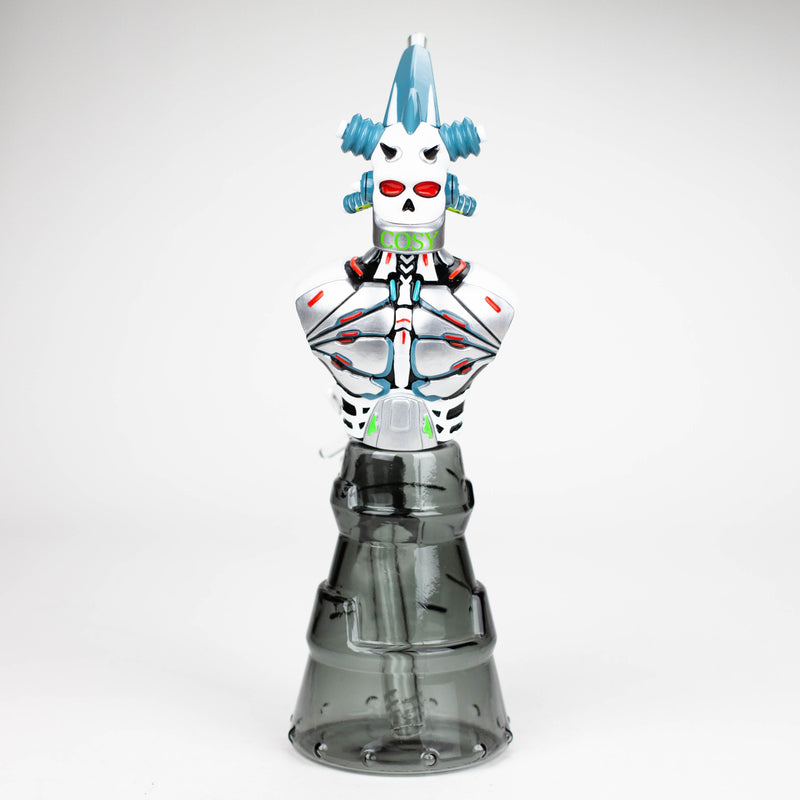 10'' Resin Mechanical skull water pipe [CY011] Resin · Silicone · Plastic Bong YHS Smoke