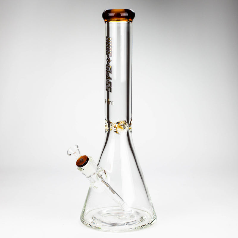 O NG | 16 inch 9mm Flat Mouth Beaker [S202]