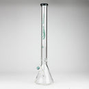 GENIE | 22" 9 mm Beaker Glass Bong [GE1003] Glass Bong ONE Teal