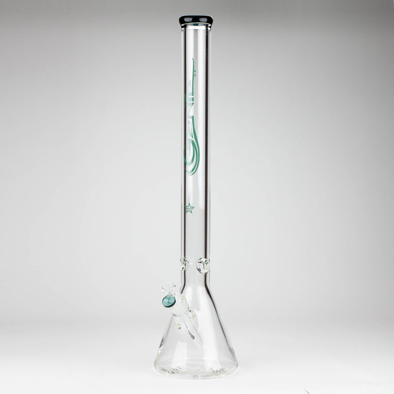 GENIE | 22" 9 mm Beaker Glass Bong [GE1003] Glass Bong ONE Teal
