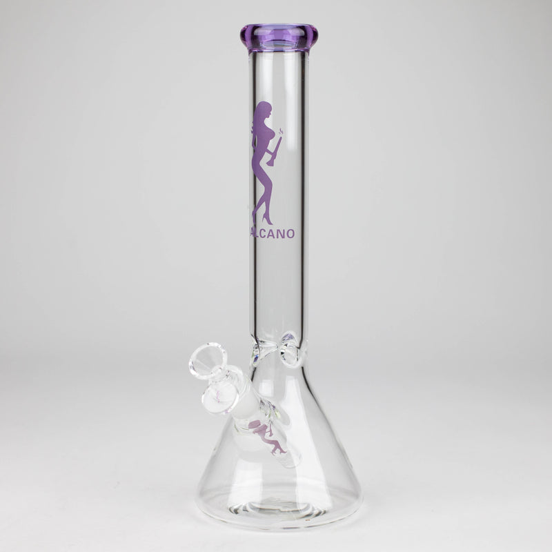 O VALCANO | 12" beaker glass water bong [GB16710]