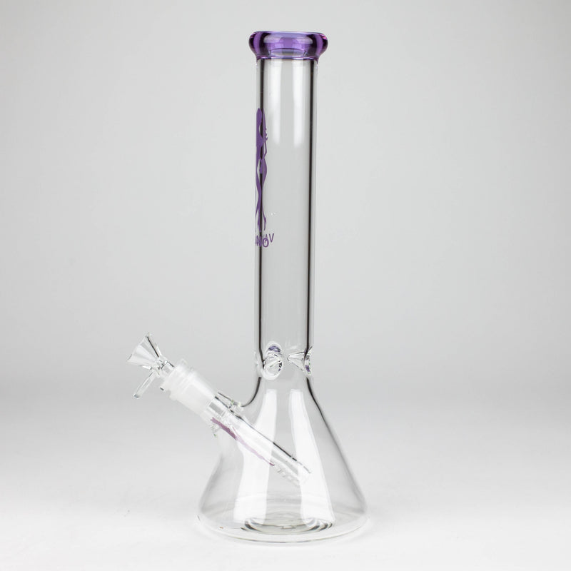 O VALCANO | 12" beaker glass water bong [GB16710]