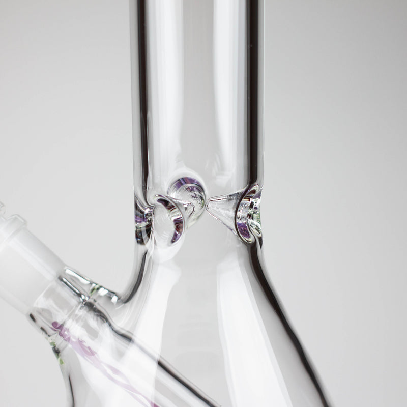 O VALCANO | 12" beaker glass water bong [GB16710]