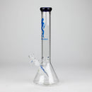 VALCANO | 12" beaker glass water bong [GB16710] Glass Bong ONE Blue