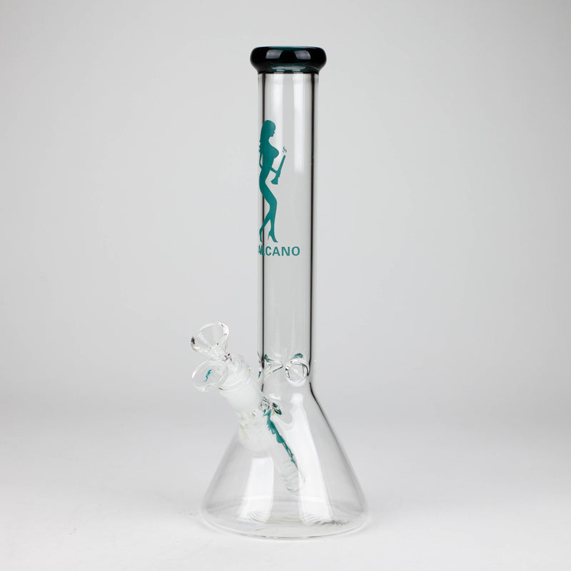 O VALCANO | 12" beaker glass water bong [GB16710]