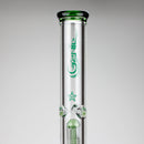 GENIE | 24" 9mm Triple Percolator Beaker Glass Bong [GB1907] Glass Bong ONE