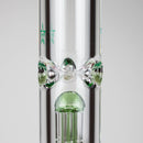 GENIE | 24" 9mm Triple Percolator Beaker Glass Bong [GB1907] Glass Bong ONE